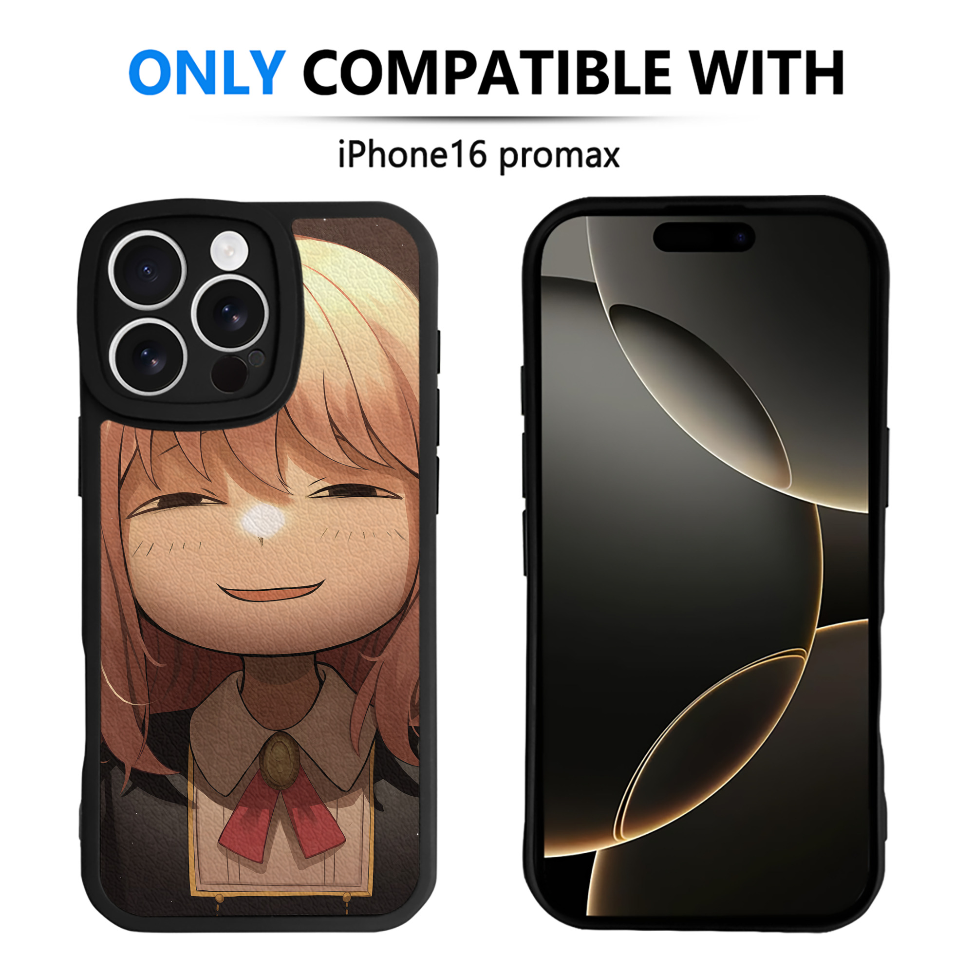 （画像用） SPY×FAMILY间谍家家酒 【iPhone 16シリーズ対応】シリコンスマホケース（レザー調） 材質：シリコン